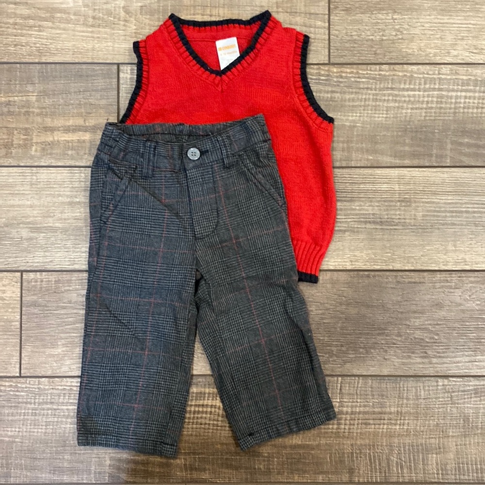 Gymboree Baby Boy Holiday Outfit SIZE 6-12mo